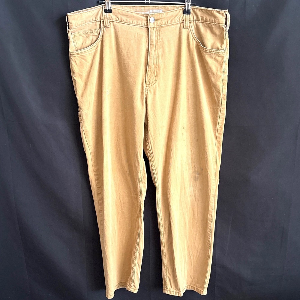 Carhartt Mens Relaxed Fit Duck Canvas‎ Work Pants Tan Brown 40x30 Utility 1474